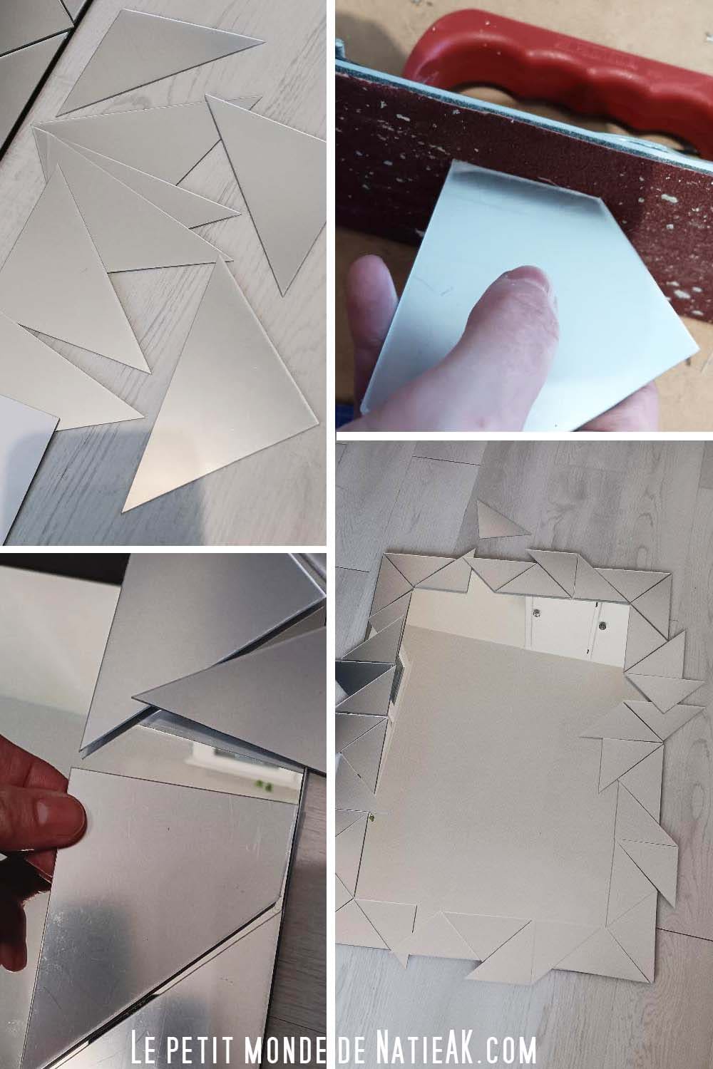 créer un joli miroir à moins de 15 € astuce pour rendre un miroir moderne et design