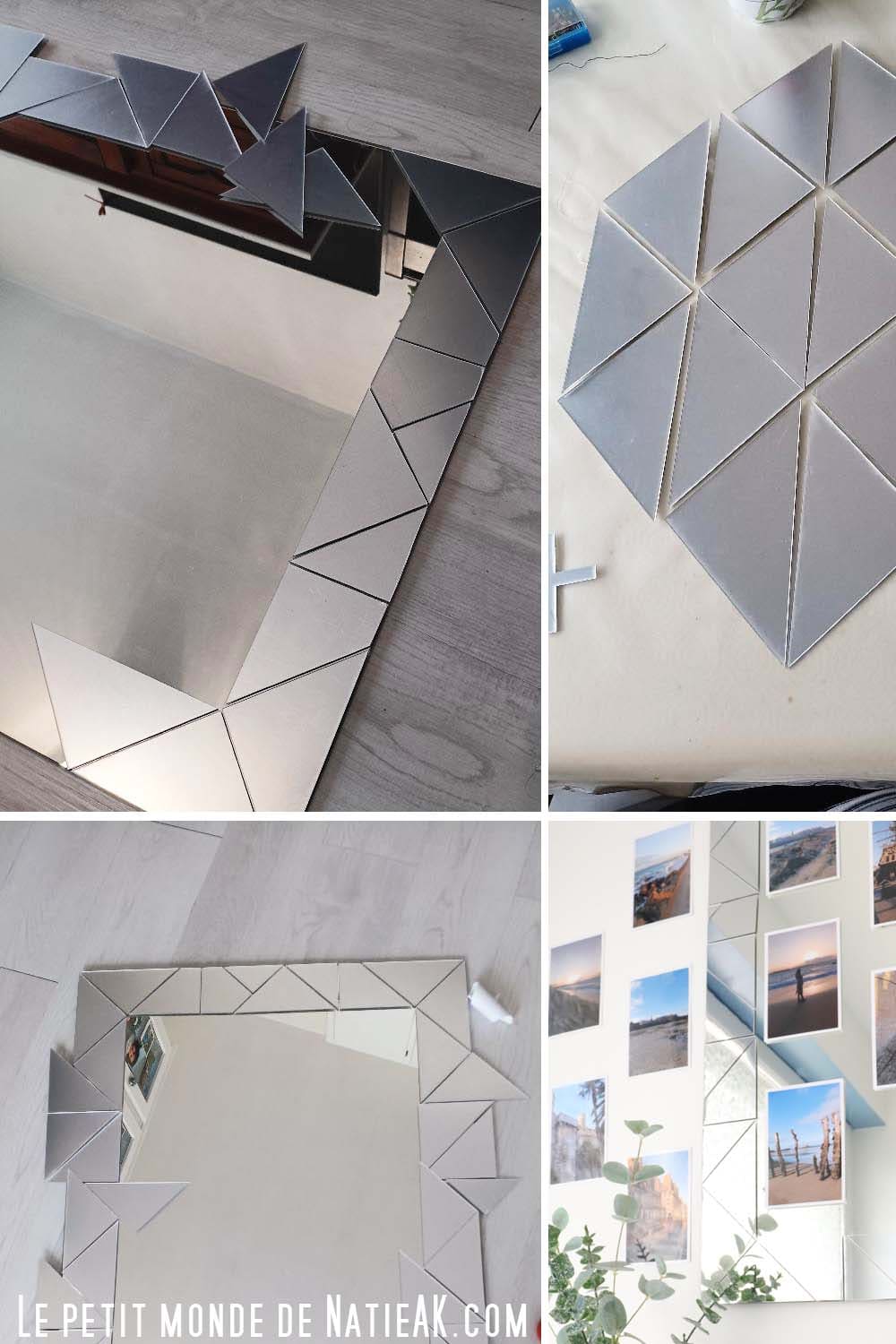 joli miroir décoratif ultra tendance conseils pour utiliser des miroirs autocollant