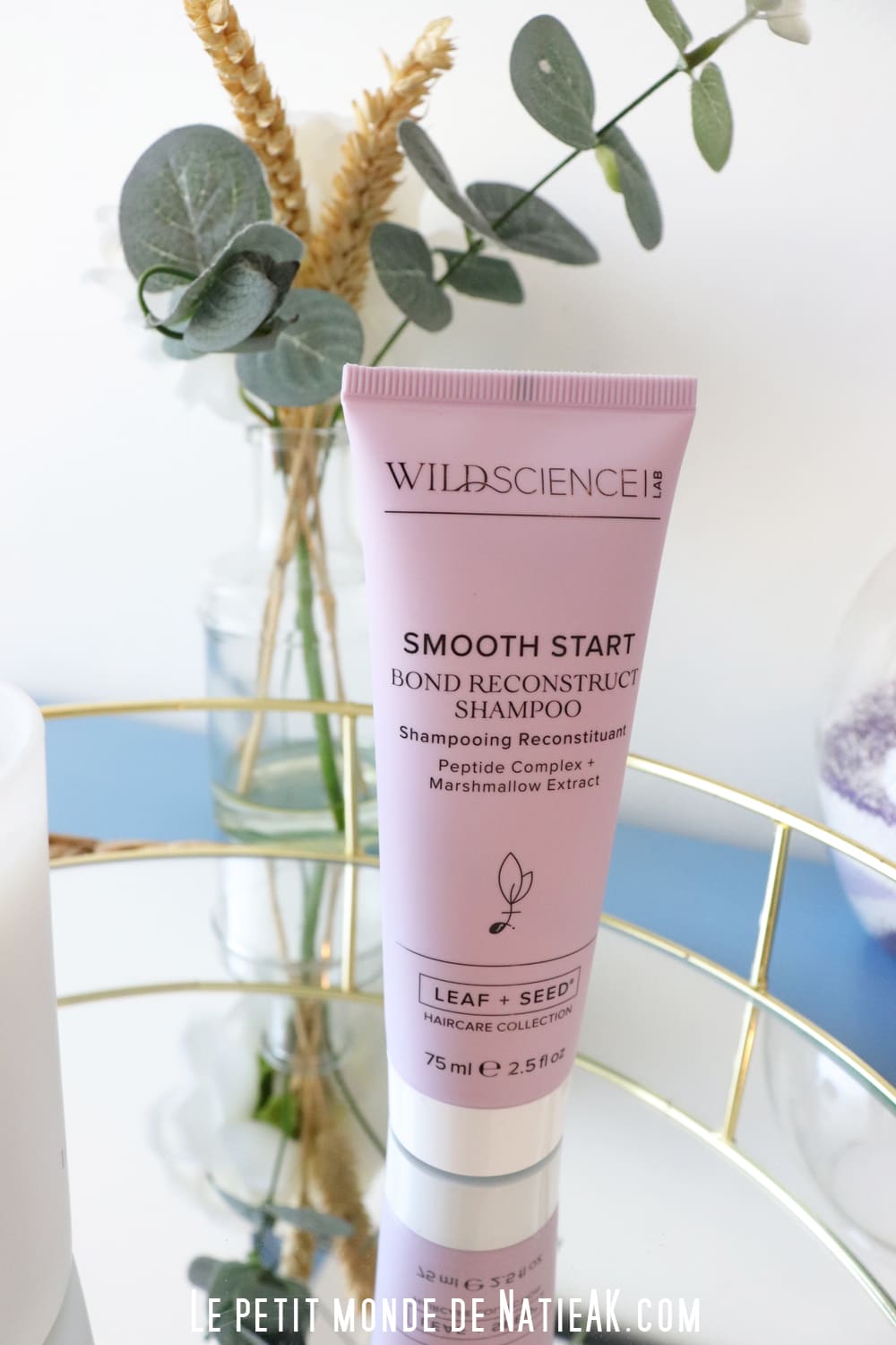 Wild science lab shampoing reconstituant apaisant