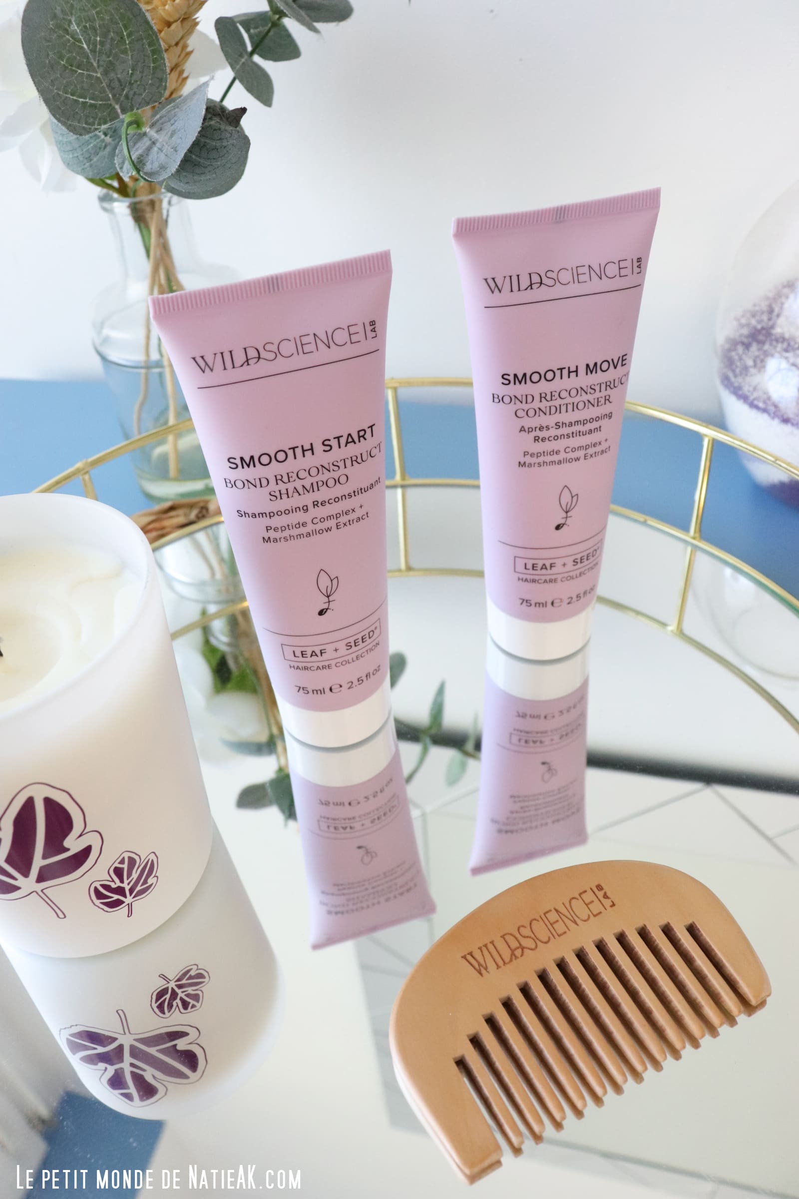 shampoing reconstituant Wild Science lab