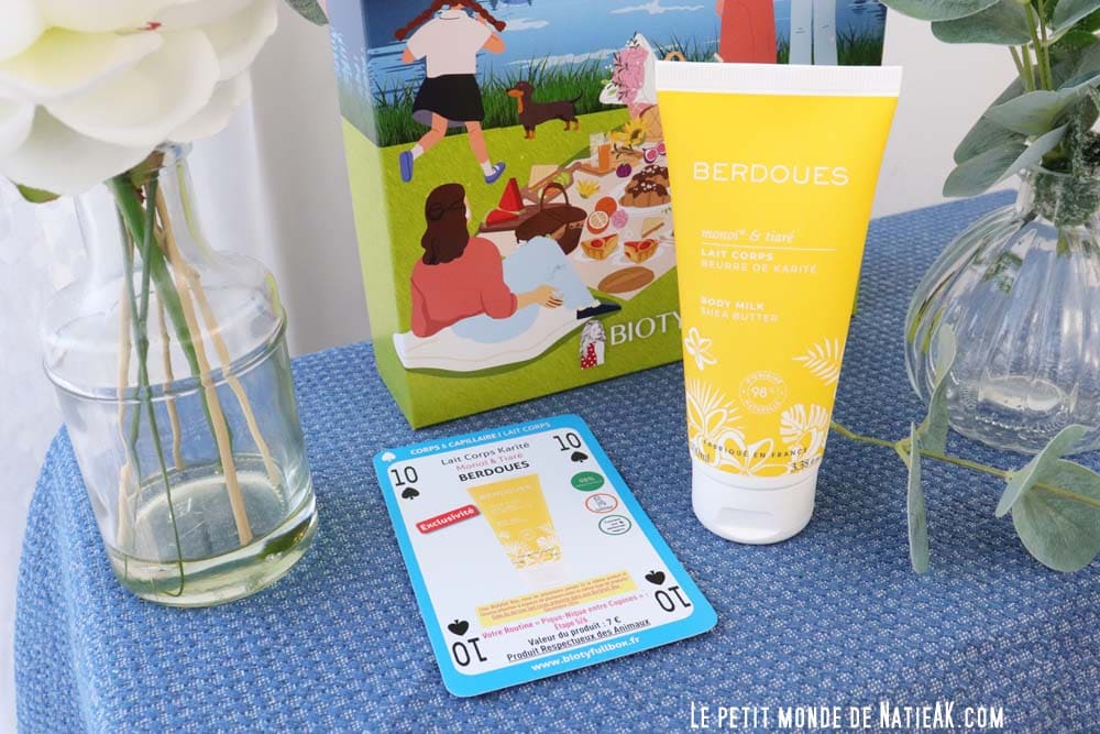 Lait corps beurre de karité Berdoues