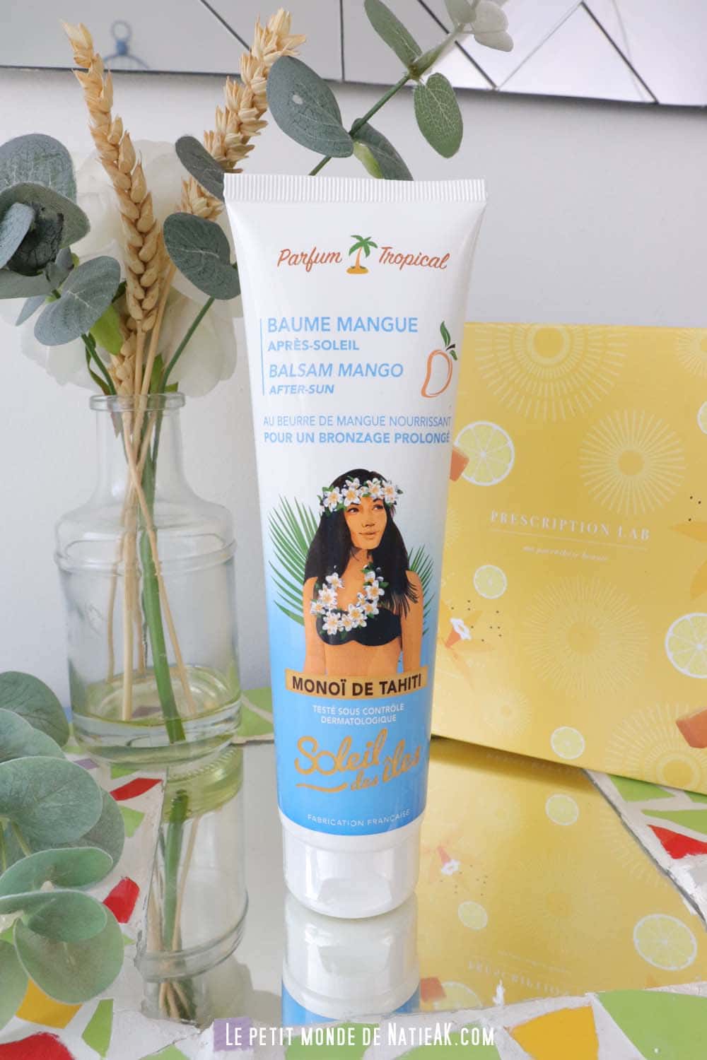 Baume corps Après-soleil Soleil des Iles