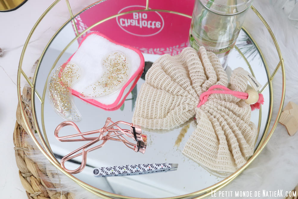 Lingette en coton réutilisable Charlotte bio