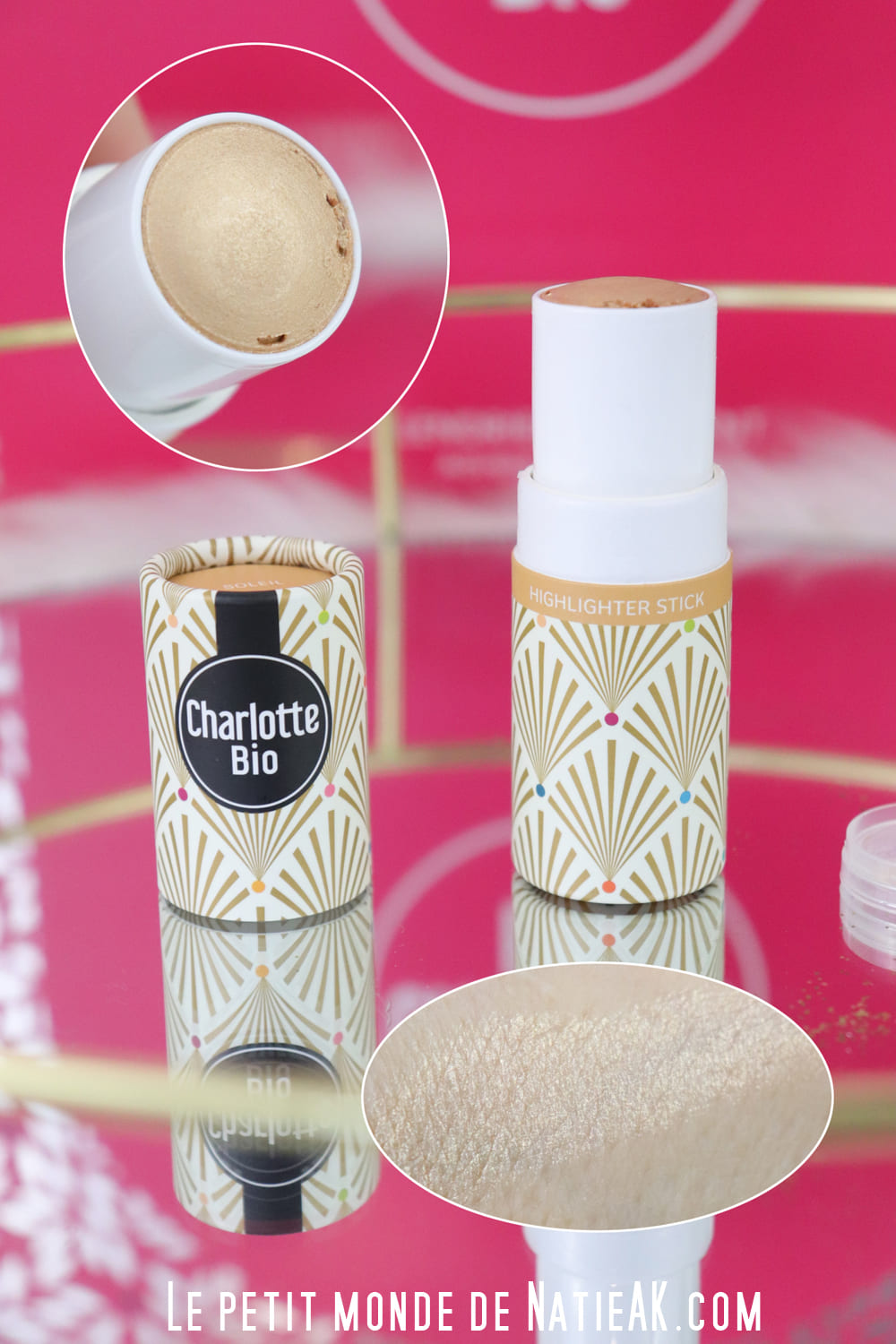 stick Soleil highlihter charlotte bio