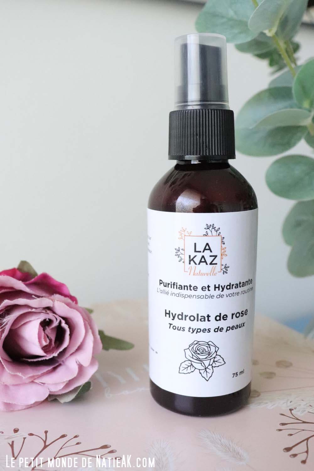 Hydrolat de Rose de La Kaz naturelle
