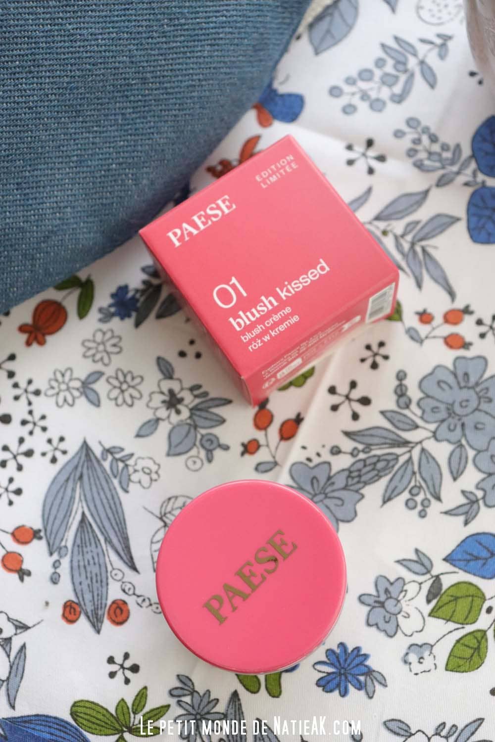 Blush Kissed de Paese, crème fini naturel