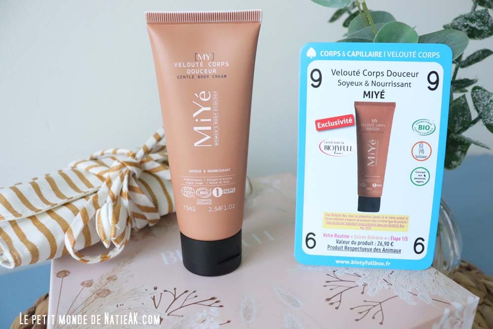 Velouté corps douceur Bio de MiYé