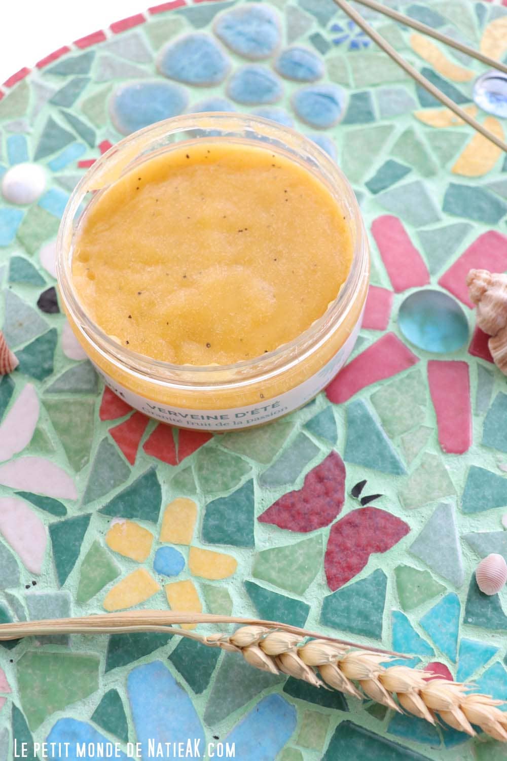 gommage corps naturel et doux Le jardin retrouvé