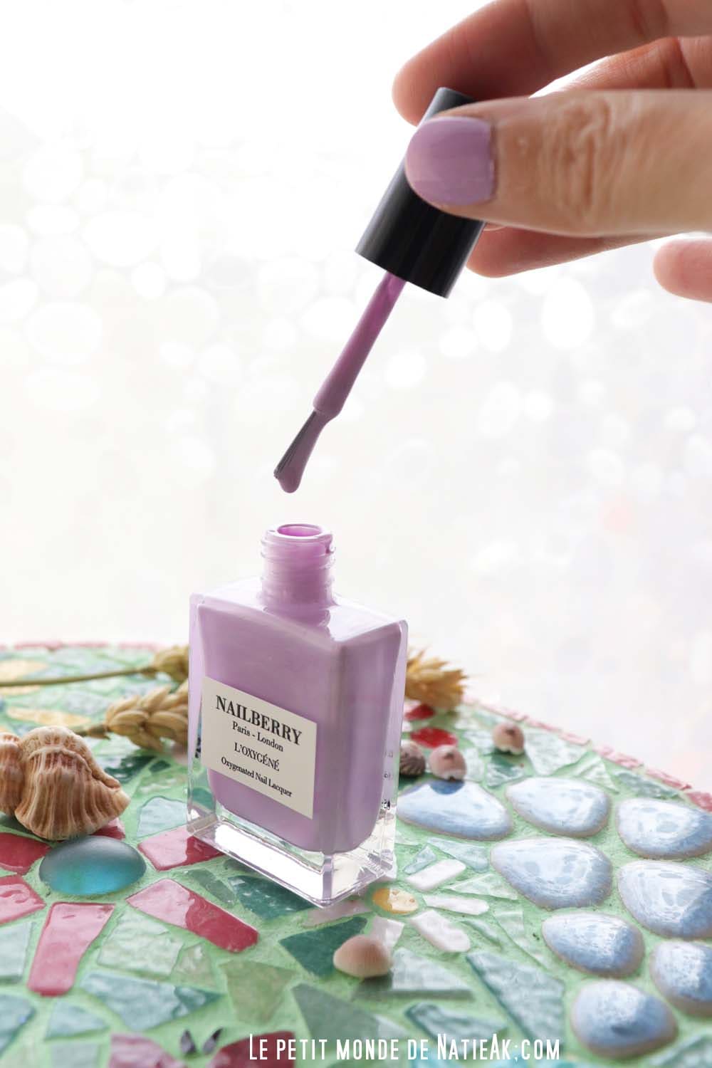 verbis à ongles facile à appliquer couleur lavande