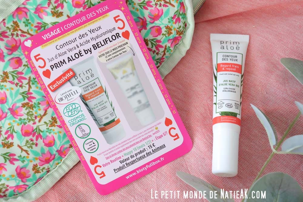 Contour des yeux regard frais et reposé Bio Primaloé by Beliflor