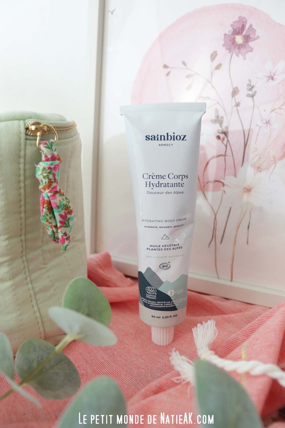 Crème corps hydratante Bio Sainbioz : douceur & soin naturel