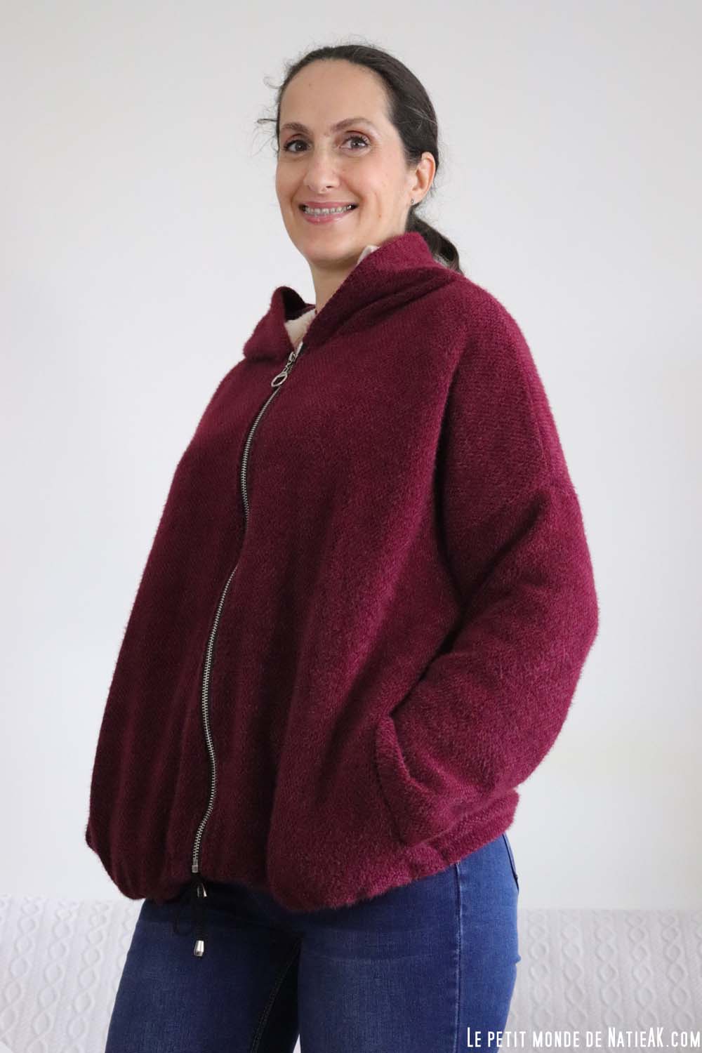 jean taille haute femme rentrée