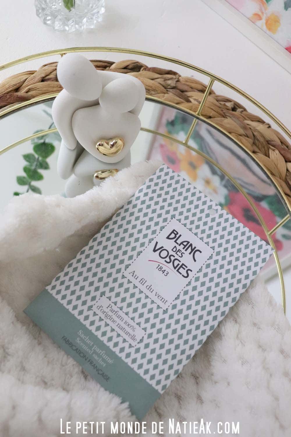 sachet Parfum d’intérieur Au fil du vent  notes fraîches