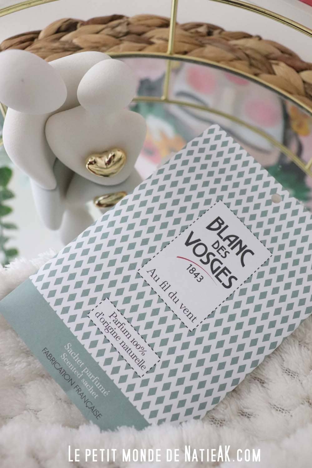 Parfum d’ambiance Au fil du vent Blanc des Vosges, senteur fraîche et raffinée