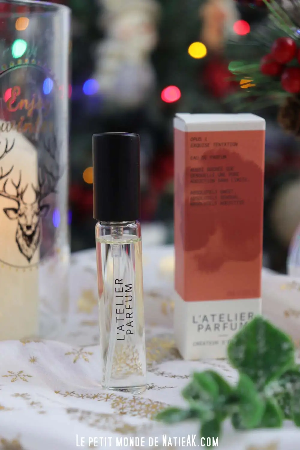 Eau de parfum Exquise Tentation L'atelier du parfum