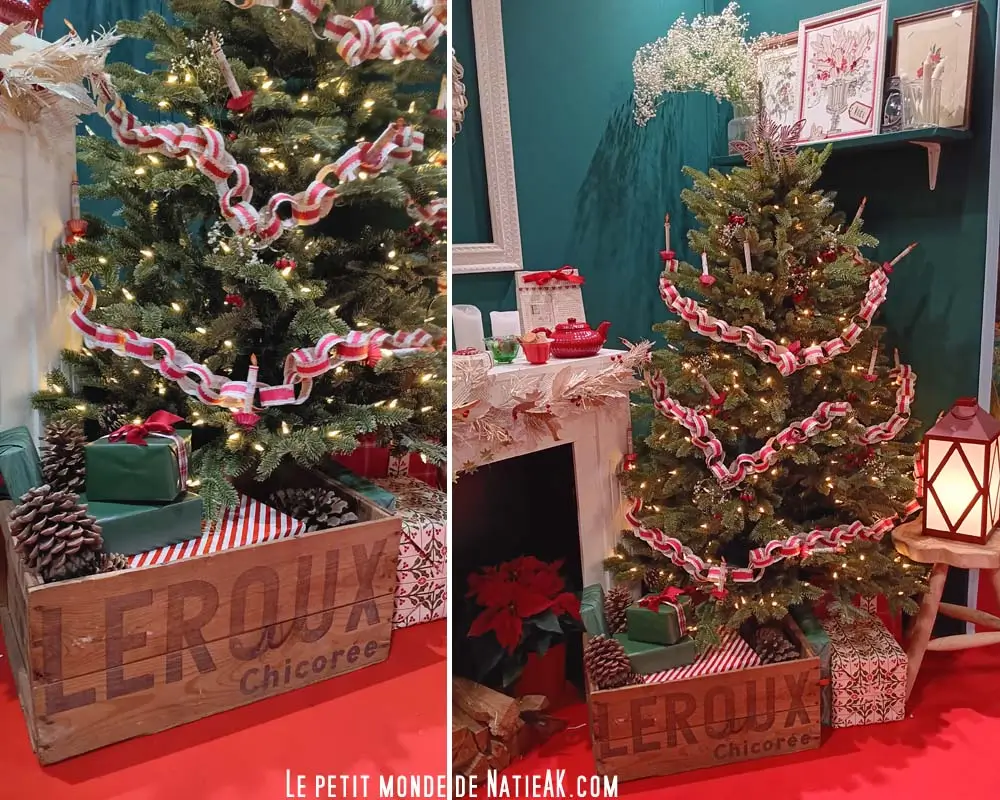 sapin de Noël et cadeaux