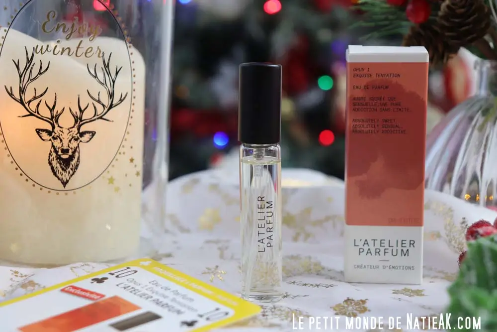 Eau de parfum Exquise Tentation L'atelier du parfum