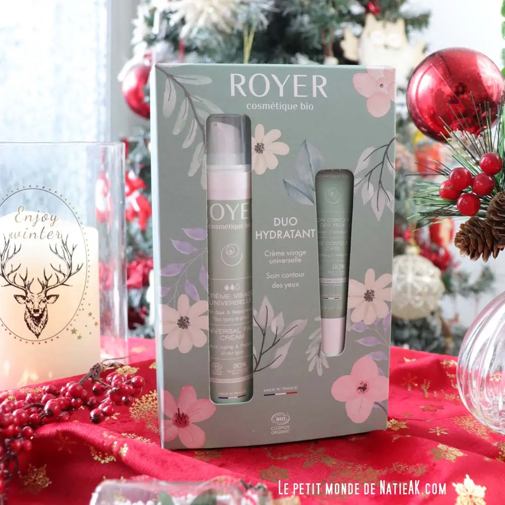 Coffret Noël Royer cosmétique bio