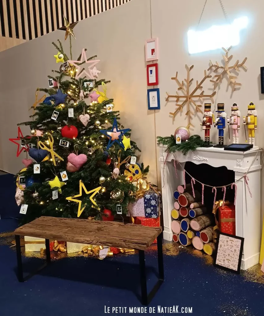 sapin de Noël coloré