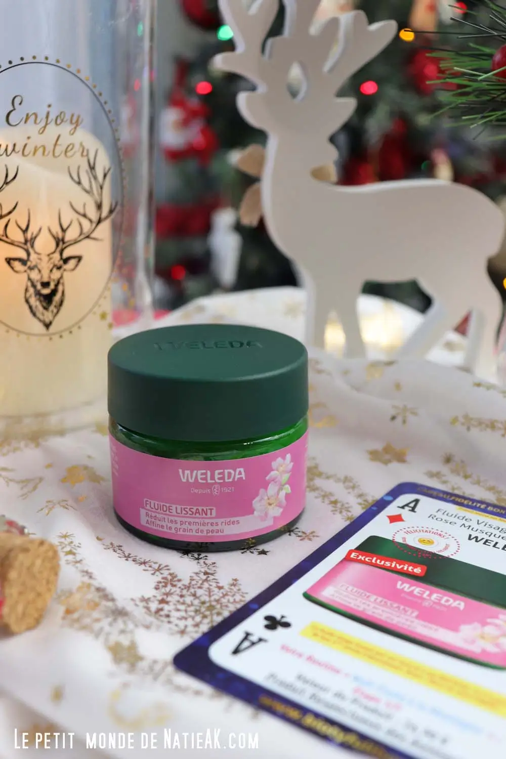 Weleda fluide lissant Bio Rose musquée & thé blanc