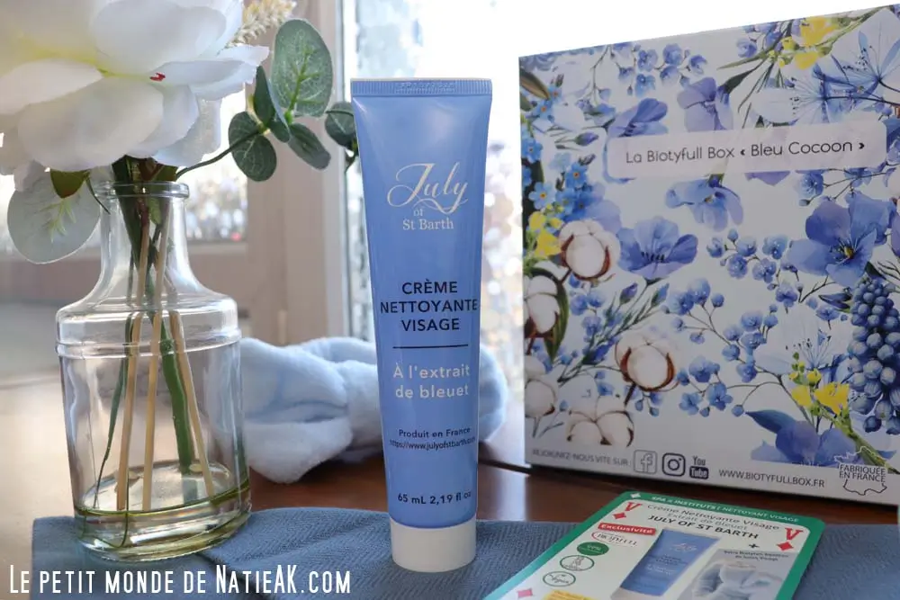 Crème nettoyante visage July of St Bart