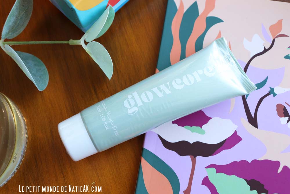 gommage visage éclat Glowcore