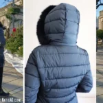 Look féminin Inspee doudoune marine