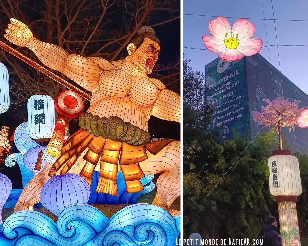 Le Japon en lumières Jardin d'Acclimatation Paris