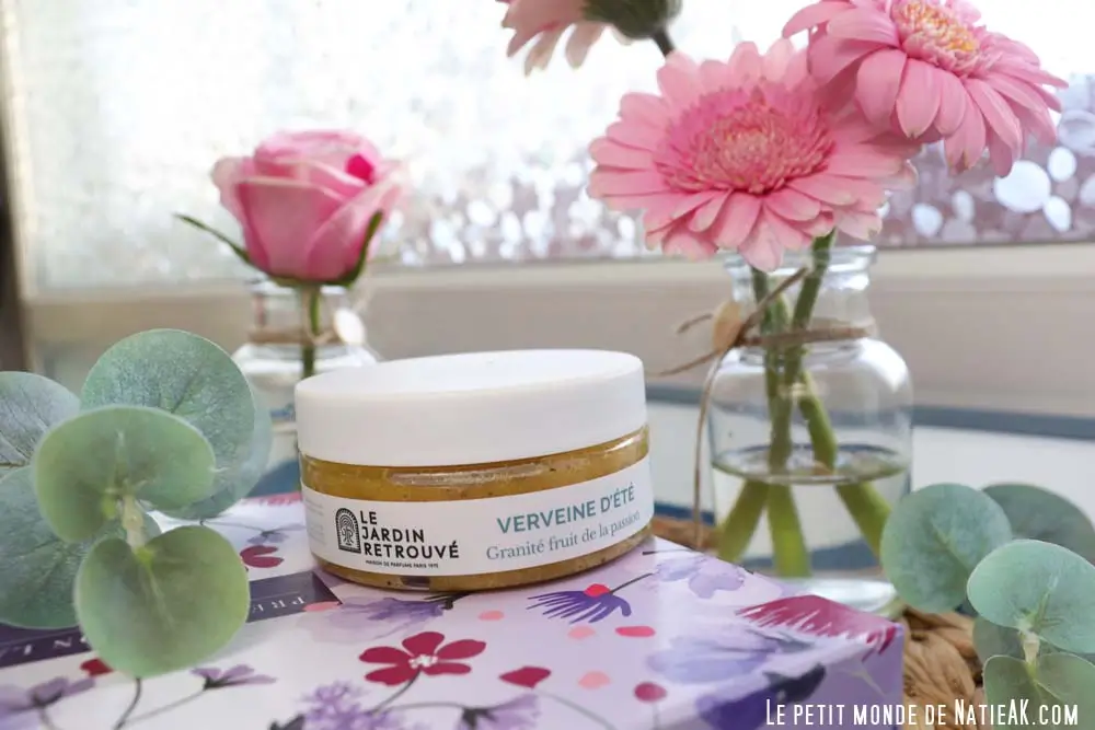 gommage corps Le Jardin retrouvé