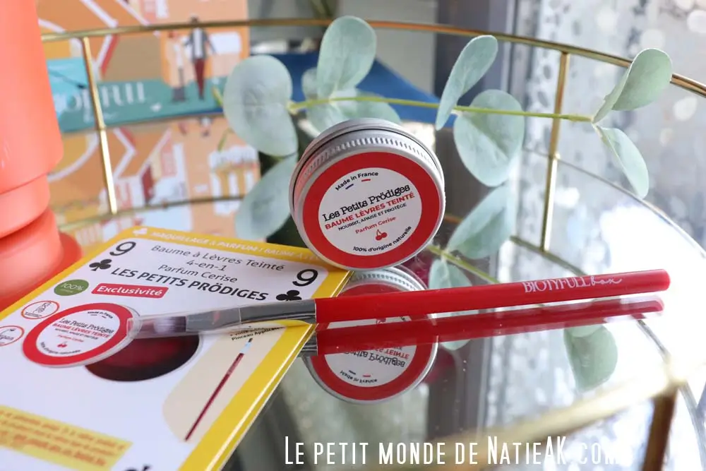 Baume à lèvres teinté 4 en 1 Les petits Prödiges et crayon à lèvres