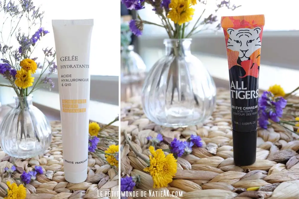 Gelée hydratante Beauté Française acide hyaluronique cou et décolleté