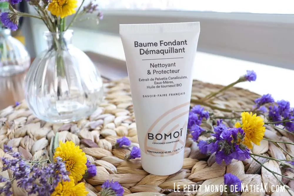 Baume fondant démaquillant Bomoï produit naturel visage Biotyfull Box avril 2026