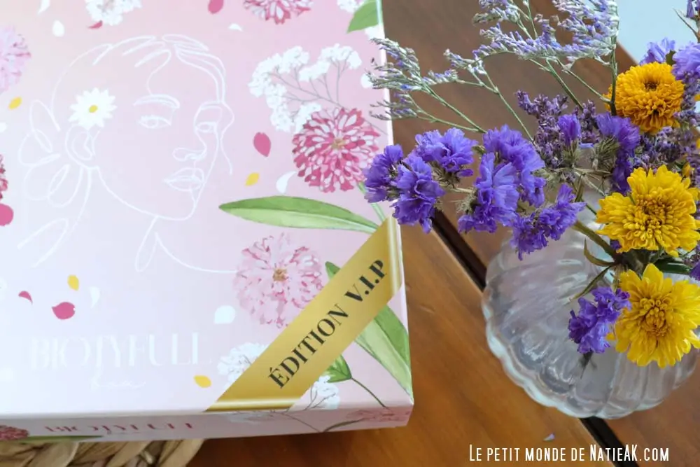 Biotyfull Box avril 2026 Éclosion Radieuse contenu complet des 7 produits naturels bio