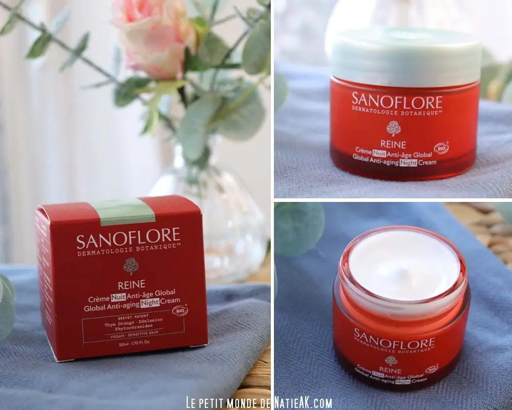 coup de coeur jury influenceur Crème reine anti-âge nuit Bio Sanoflore