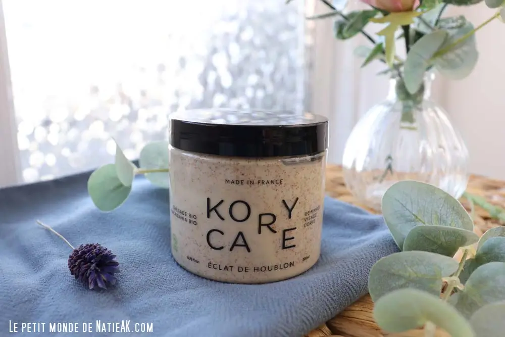 Gommage Eclat de Houblon Bio Kory Care coup de coeur Jeune pousse Cosmébio 2026