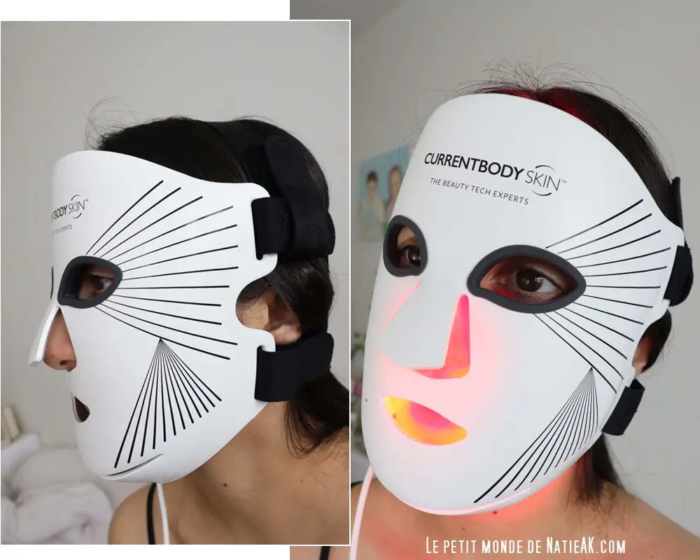 mentonnière du masque LED CurrentBody Série 2 couvrant l’ovale