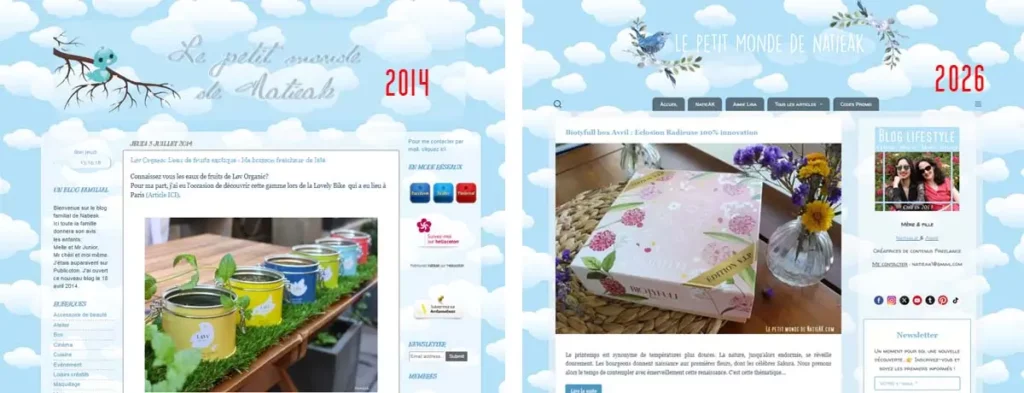 retrouver sur le web un ancien design de site