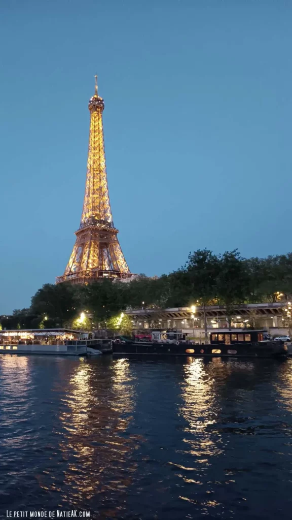 Tour Eiffel de nuit