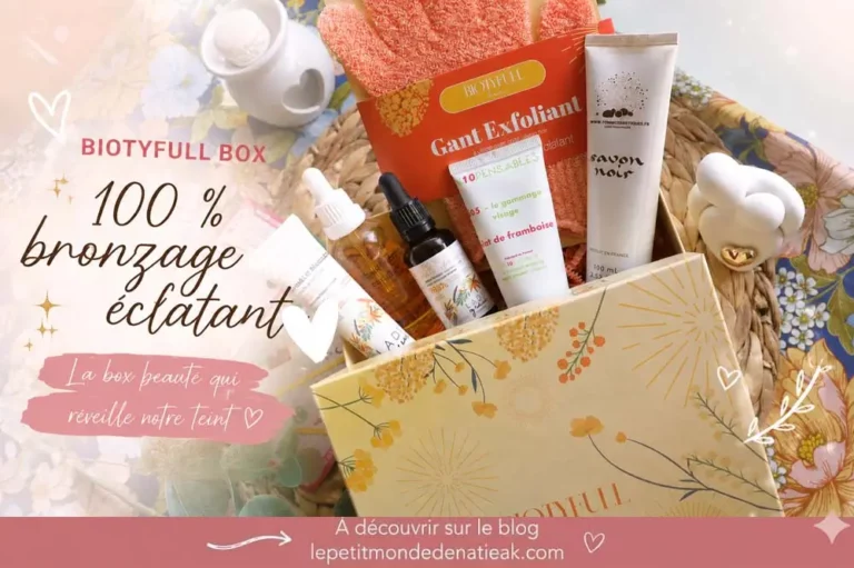 avis sur la Biotyfull box de mai 2026
