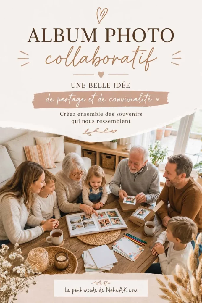 réaliser facilement un album photo Popcarte à plusieurs