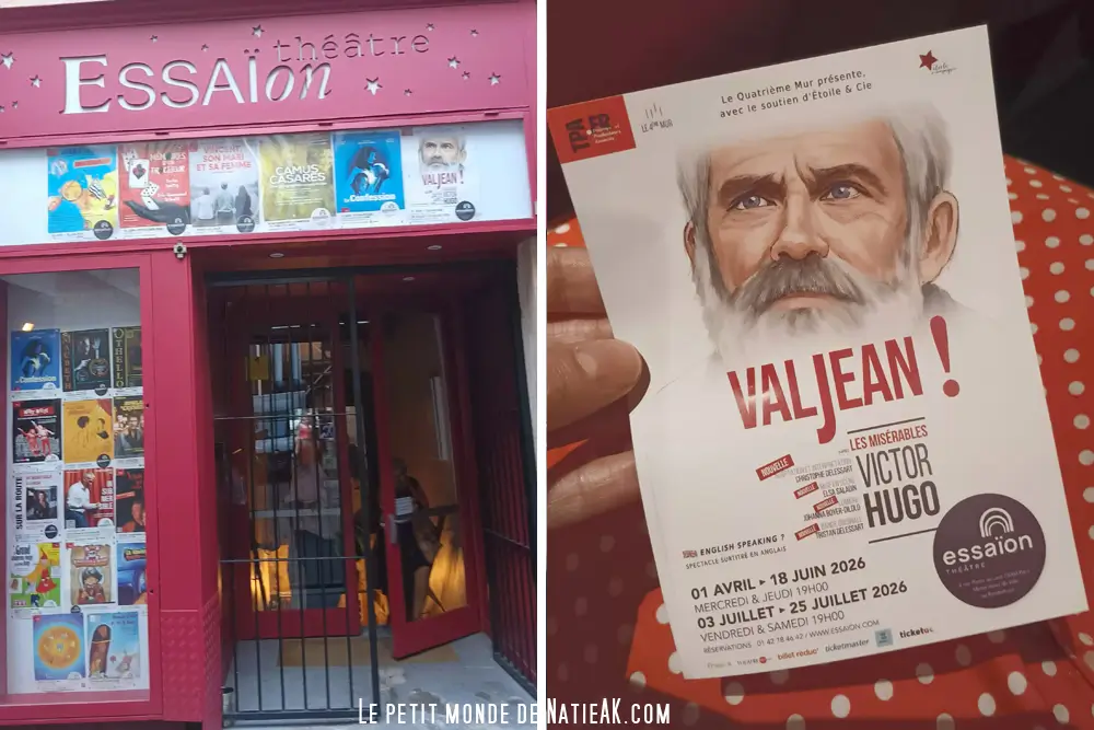 Valjean Théâtre Essaïon avis