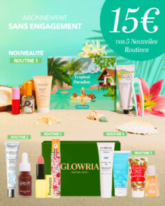  Glowria Box : Code promo sans engagement 