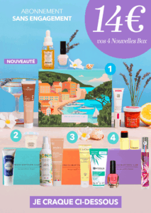 Bon plan box beaute prescription lab
