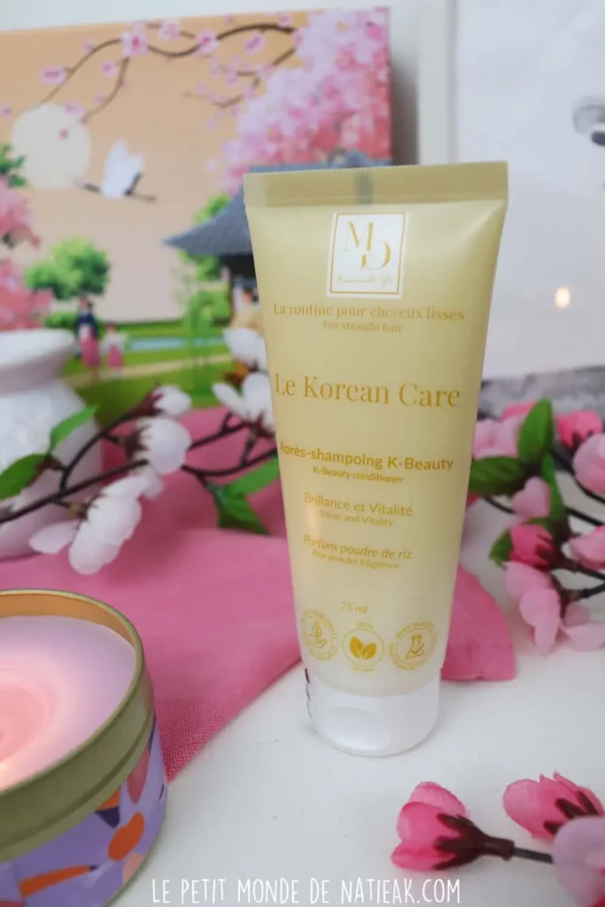 après shampoing Mademoiselle Gold K-beauty