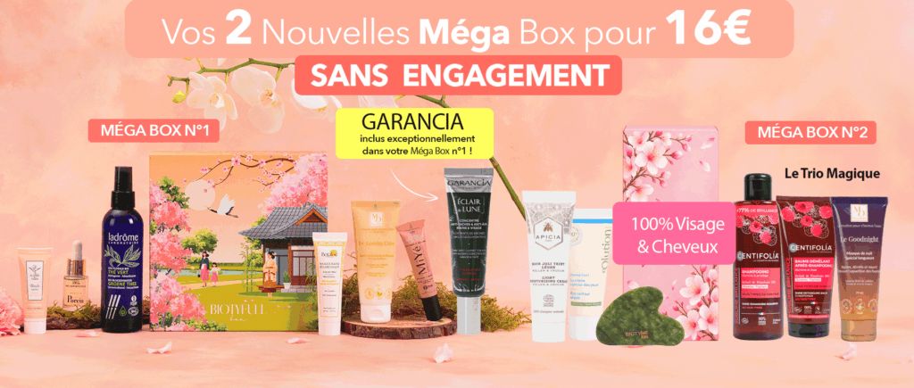 Biotyfull box septembre bon plan k-beauty et garancia