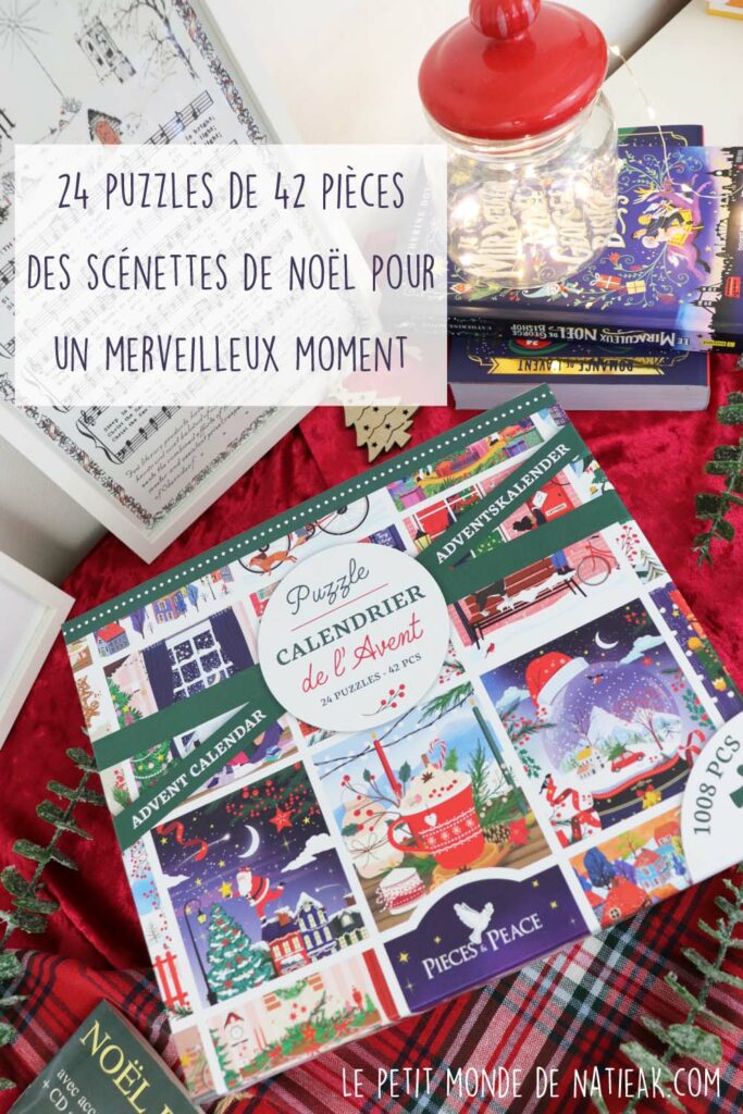 calendrier de l'avent puzzle noel