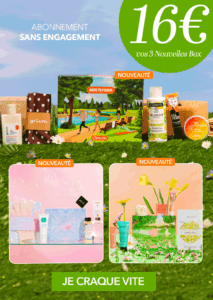 Box beaute Glowria  offre bon plan beauté sans engagement 