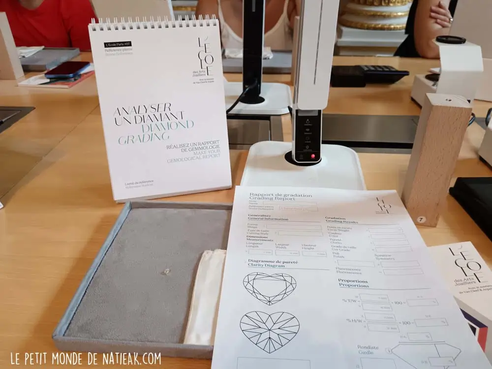 apprendre gradation du diamant
