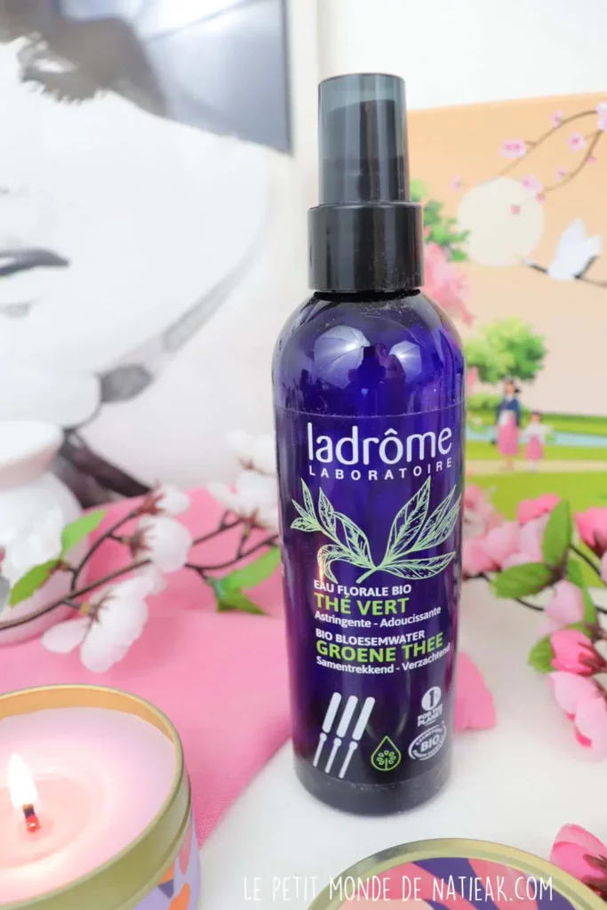 eau florale thé vert bio Ladrôme