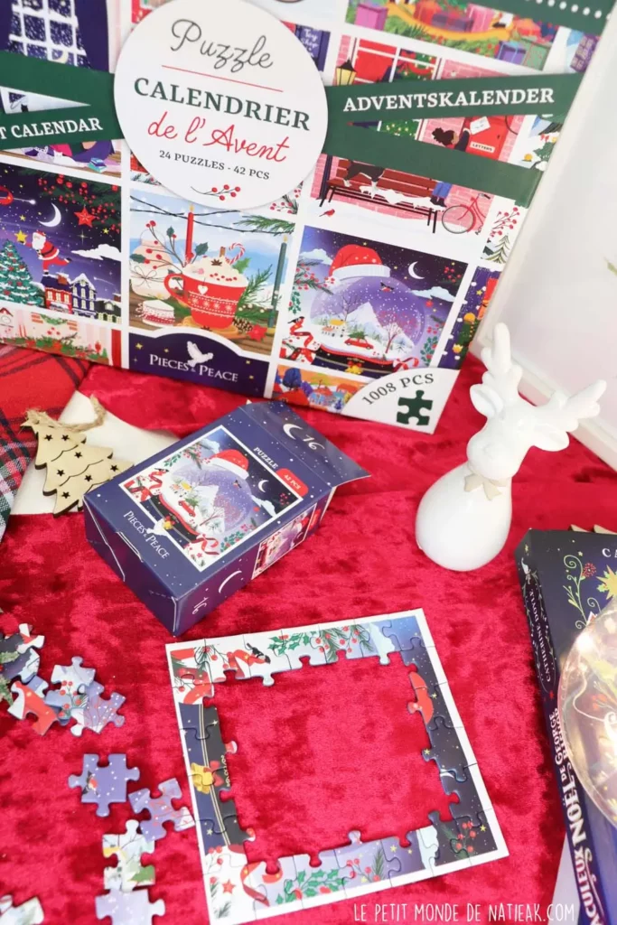 faire un puzzle de Noël facilement